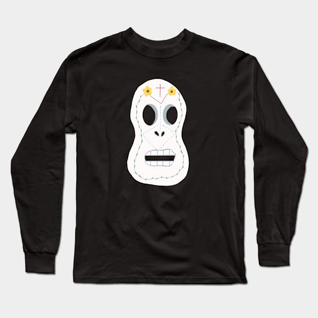 Candy Skull Long Sleeve T-Shirt by Repeat Candy